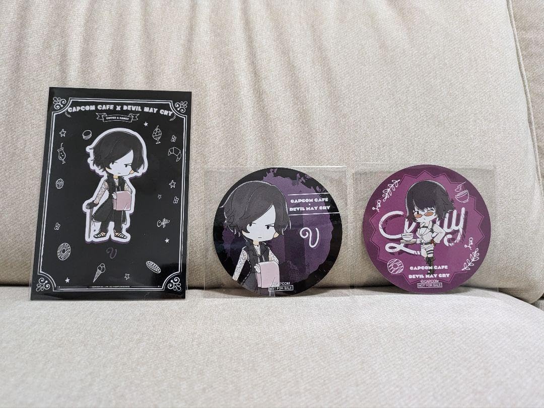デビルメイクライ カプコンカフェ V ポストカード コースター