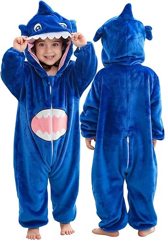 MICHLEY Unisex Baby Halloween Romper Dress up Flannel Soft Animal Cosplay Costume Outfit For Girls Boys 0-4T
