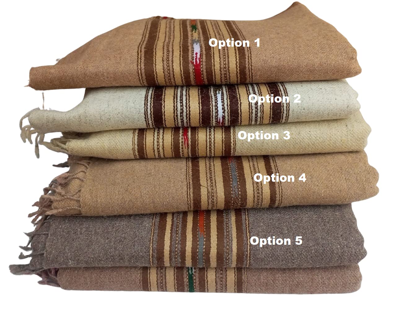 GenericAFGHAN PATOO BLANKET WOOL HANDMADE SHAWL PATU LONG WRAM SCARF