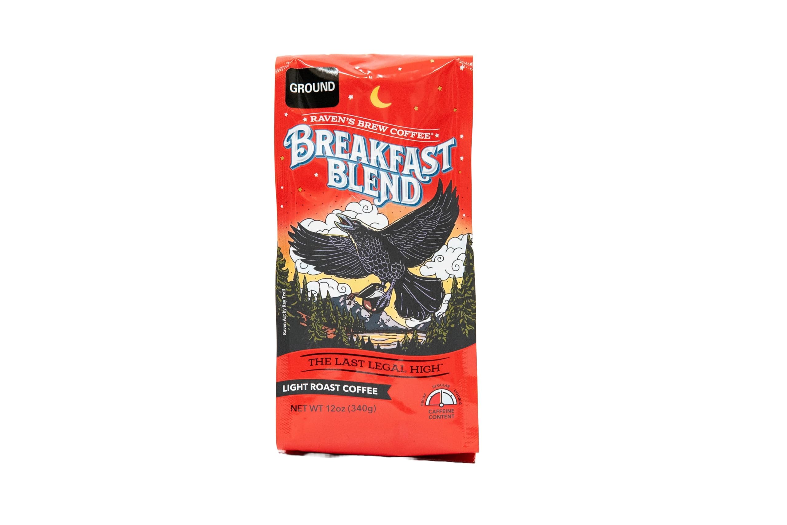 Ravens Brew Ground Coffee (Breakfast Blend)