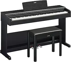 Piano Digital Arius YDP 105 B Preto 88 Teclas Yamaha