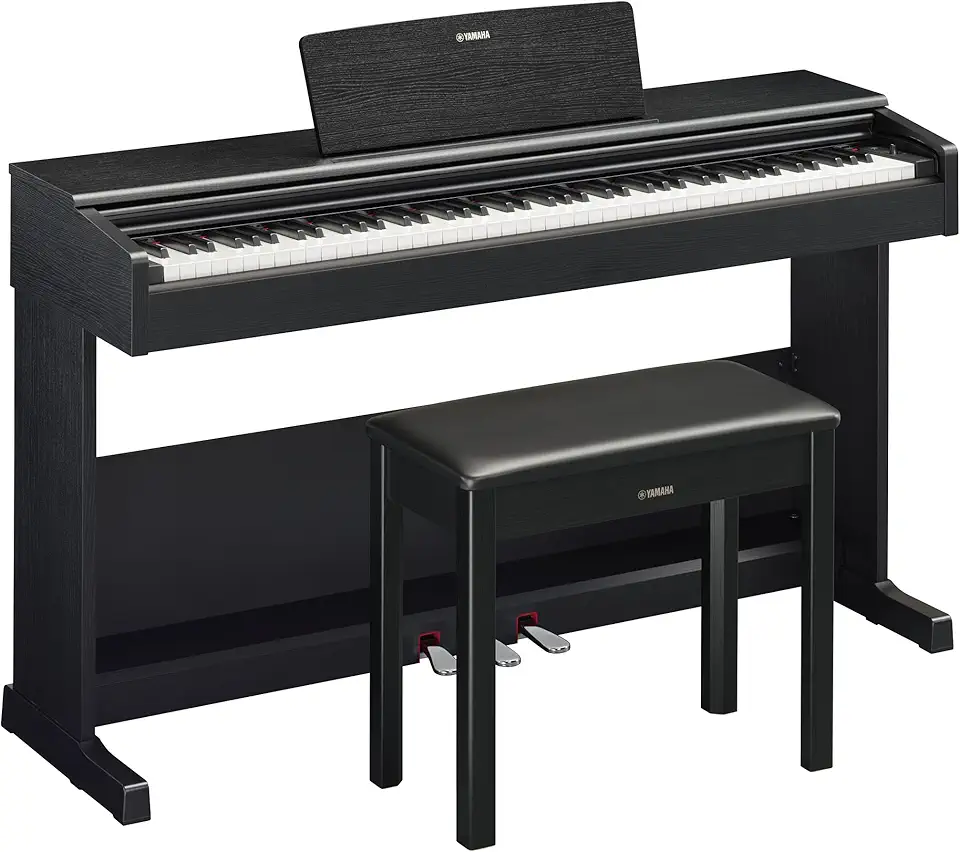 Piano Digital Arius YDP 105 B Preto 88 Teclas Yamaha