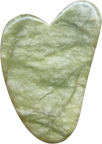 Vista 11 de Cristal curativo natural Gua Sha, herramienta de masaje para terapia de acupuntura de spa, tratamiento de punto de activación de acupuntura, piel