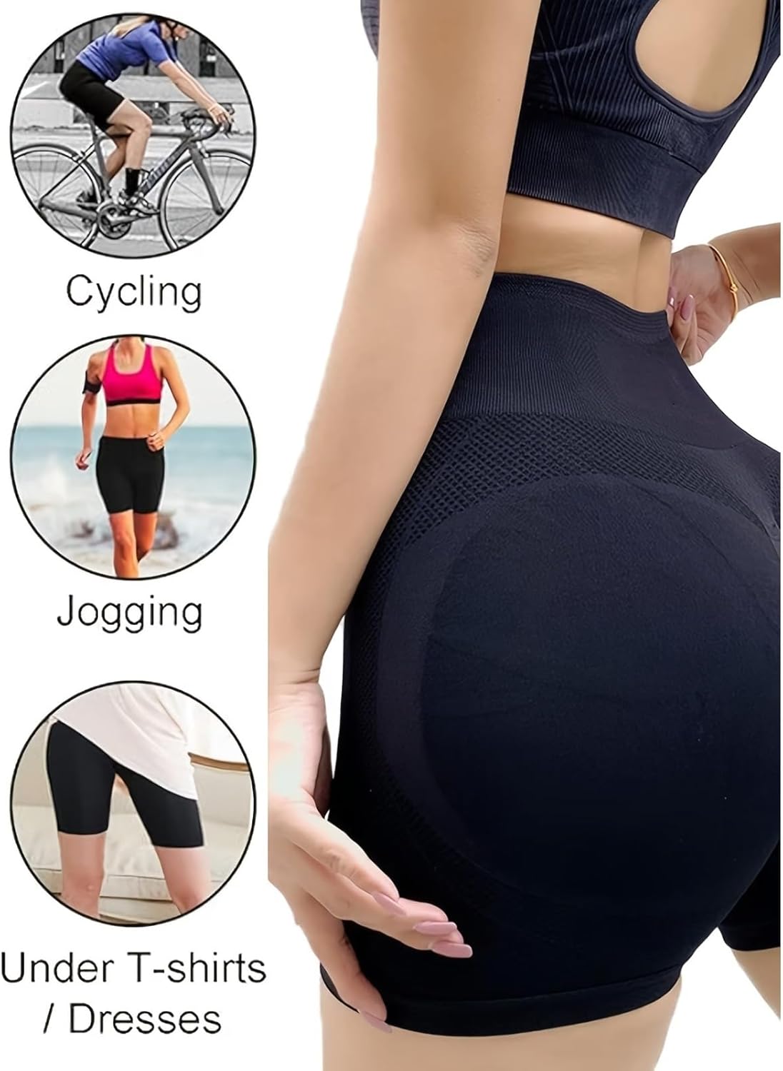 Women's High-Waisted Tummy Control Seamless Yoga Leggings Lightweight Breathable