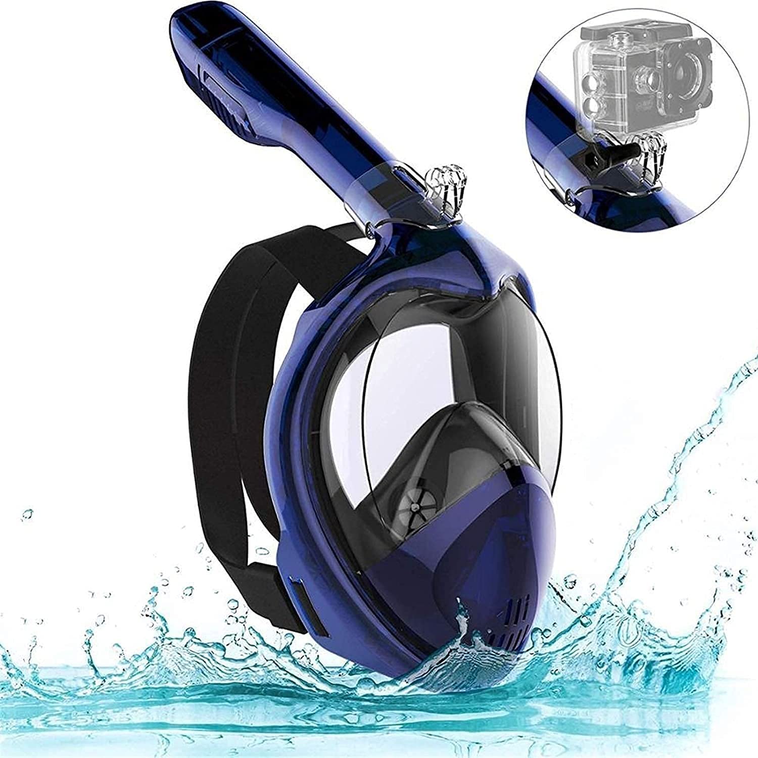 máscara de Snorkel, Máscara de Buceo, máscara Snorkel, subacuática, antivaho, Cara Completa, Equipo for Mujeres, Hombres y niños