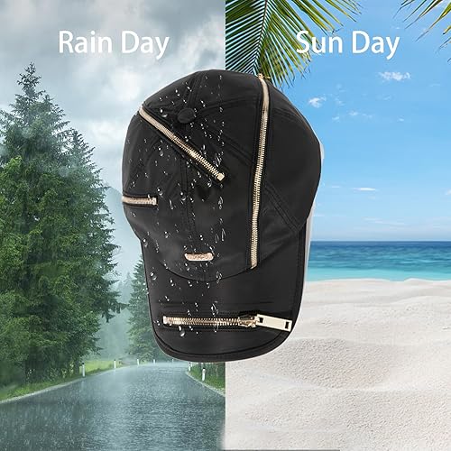 Miniatura 5 de Gorra de béisbol con cremallera Sombreros para hombres Sombreros para mujeres Gorra de camionero Snapback Sombreros para Hombres Gorras para Hombres