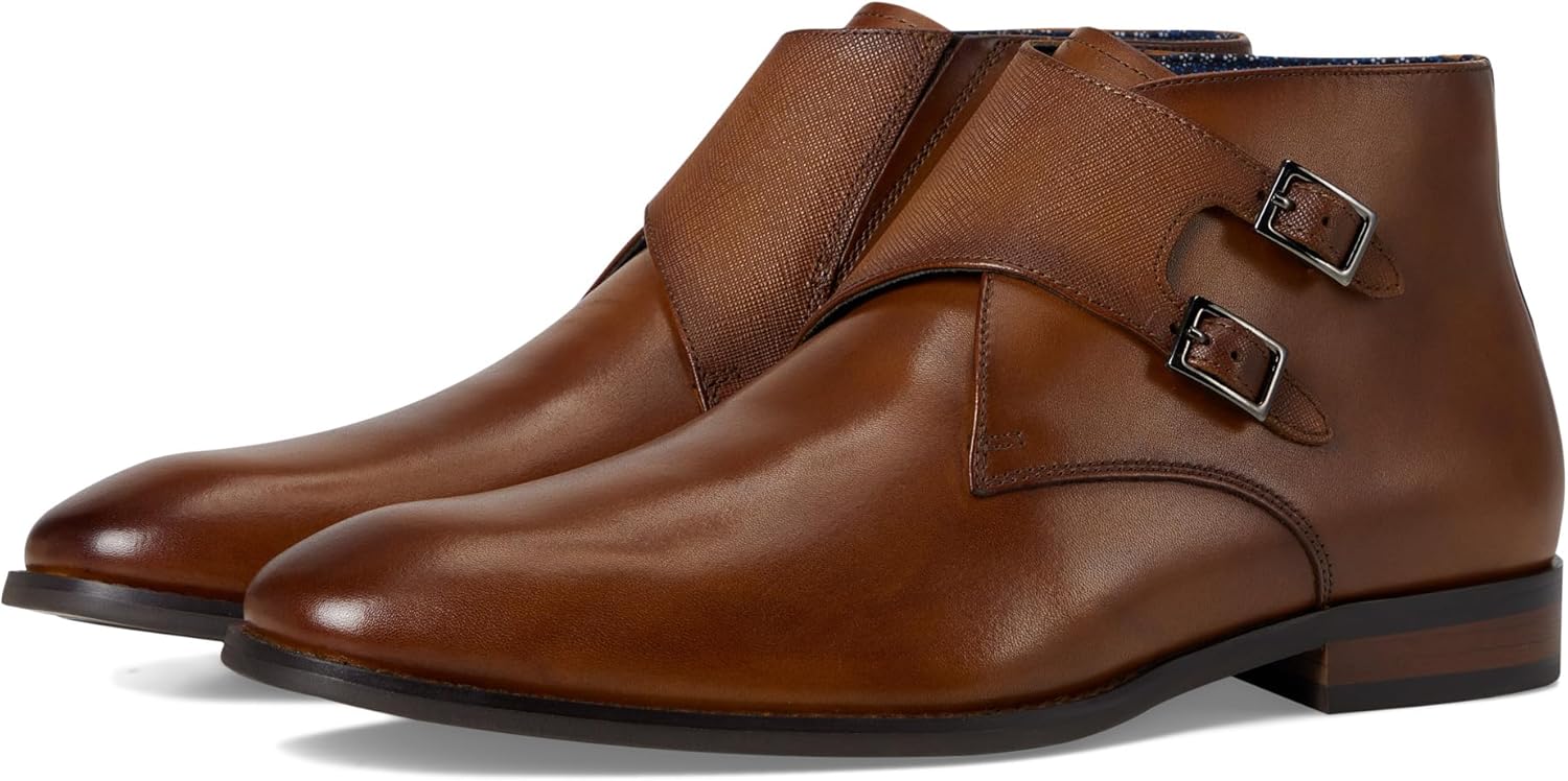 Stacy Adams Men's Kaius Double Monk Strap Boot