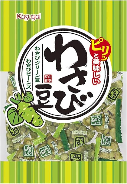 Amazon 春日井製菓 わさび豆 105g 4袋 春日井製菓 おつまみ 珍味 通販