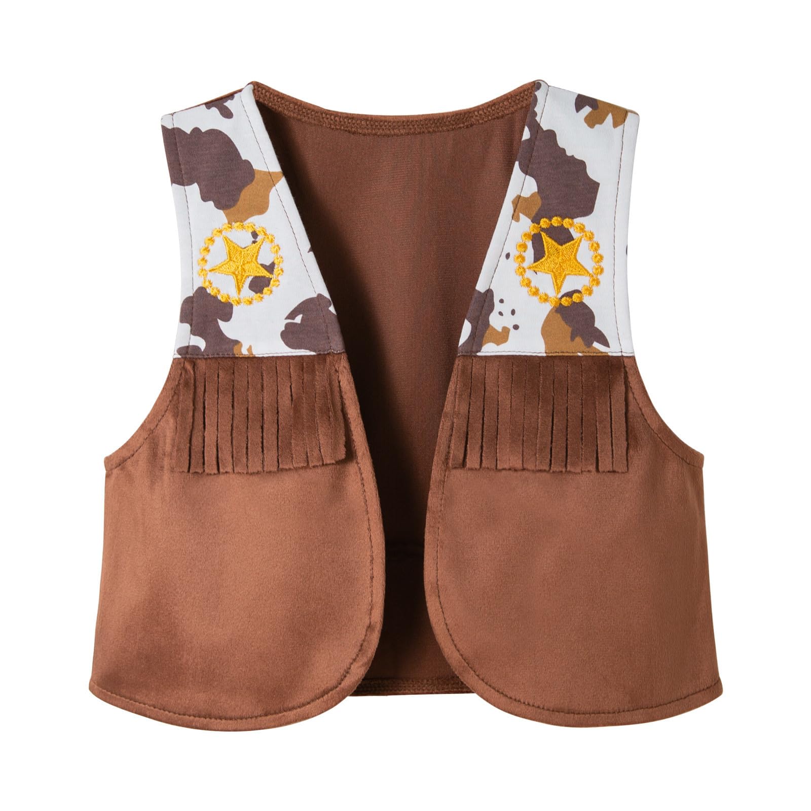 Gilet De Cowboy Occidental 2025 Pour Garçon, Costume De Jeu à