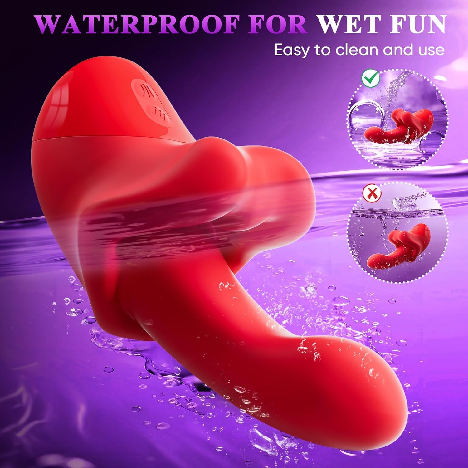 Vibratoreper Professionale 10 Vibrazioni 10 Batta Può Anche Essere Inserito Nella Vagina per Stimolare Vibratore Donna Vibrator Sextoysys Succhia Clitoride per Squirt lecca Clitoride Femminile