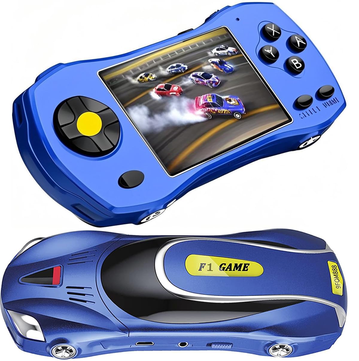 Handheld Game Console for Kids Preloaded 200+ Retro Video Games, Portable Gaming Player with Rechargeable Battery 3.0" LCD Screen, Mini Arcade