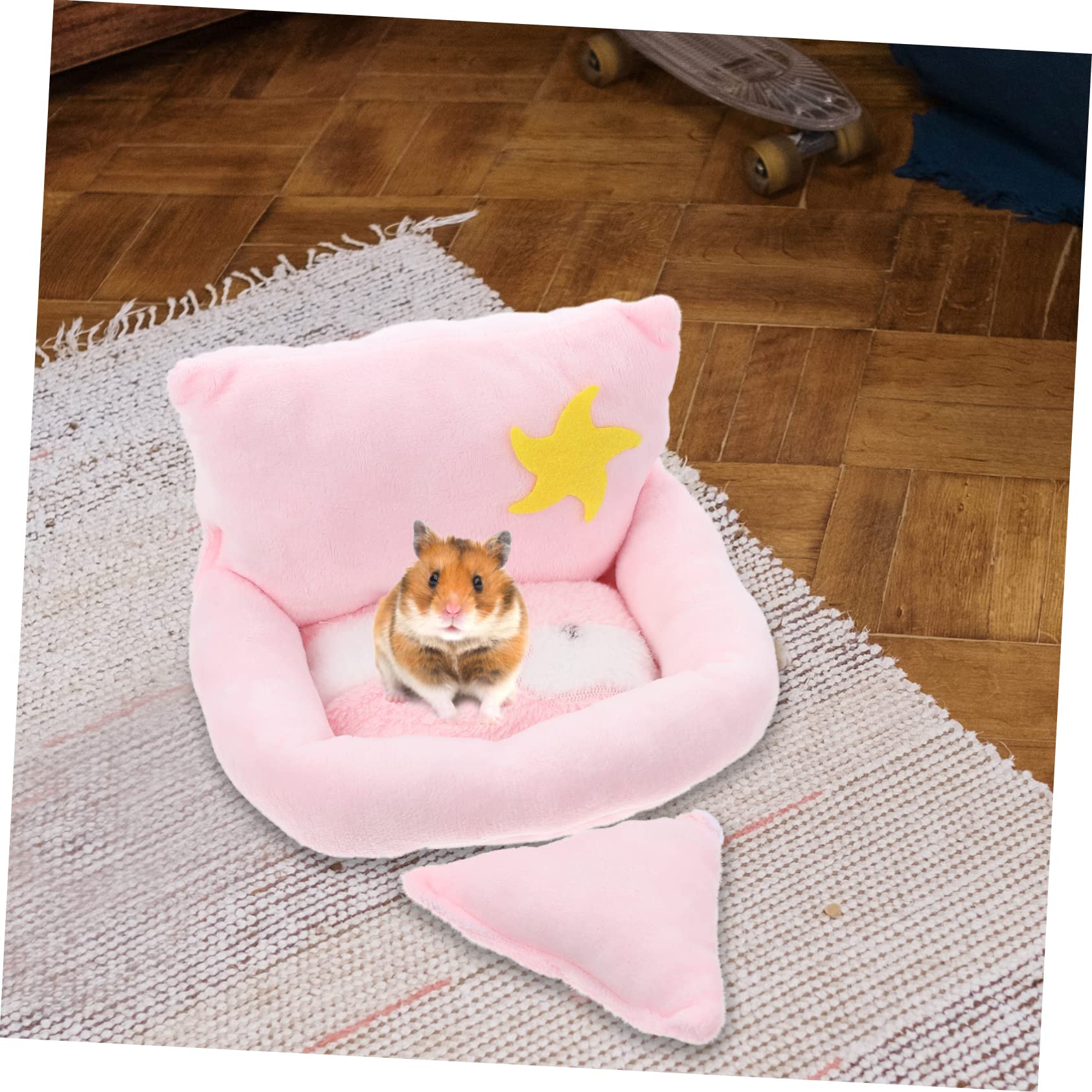 BESPORTBLE 3stücke Kuschelnest Für Kleine Haustiere Warmes Plüschbett Für Hamster Zwerghamster Und Meerschweinchen Für Winter Gemütlicher Rückzugsort