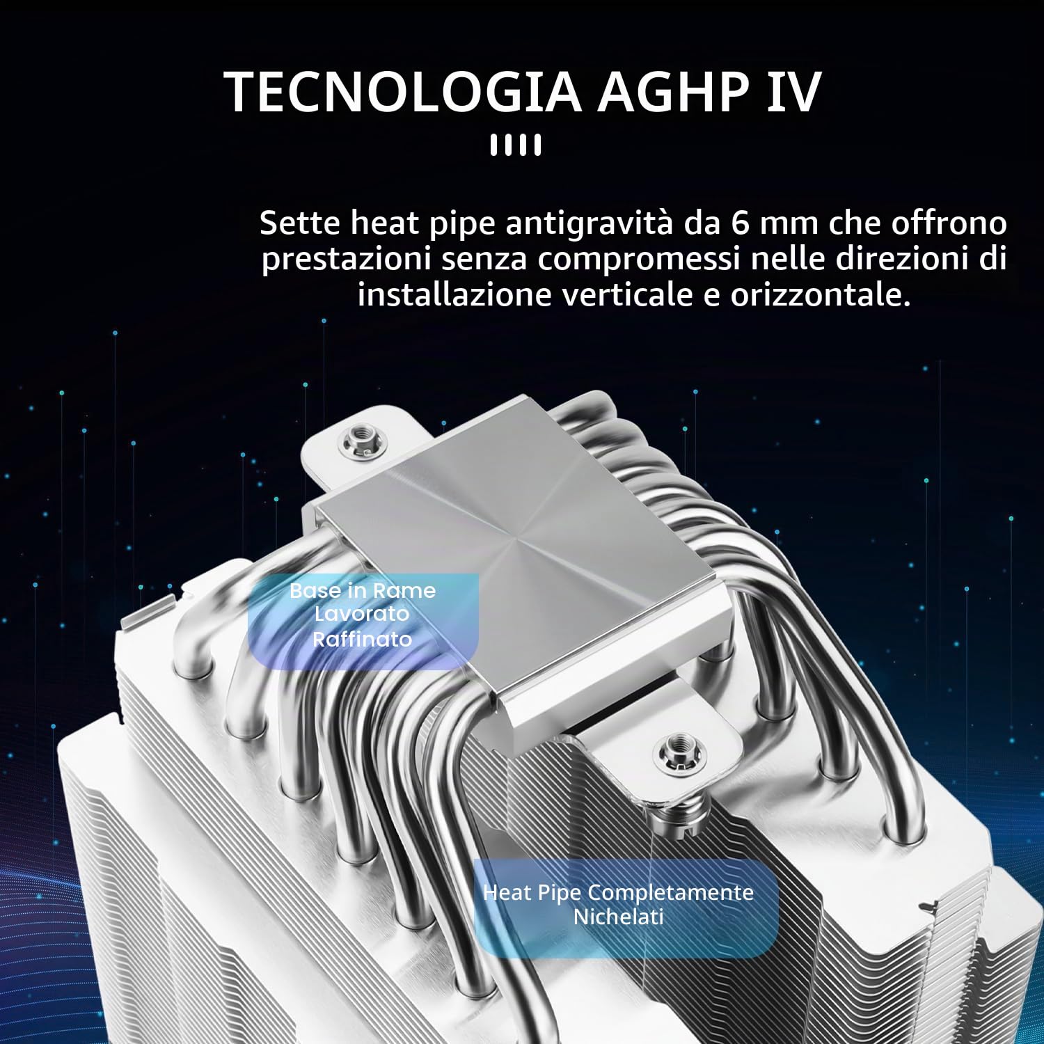 Thermalright Phantom SPIRIT120 SE ARGB Refrigeratore ad aria per CPU a 7 tubi di calore,doppia ventola PWM TL-C12B-S V2 da 120 mm,per AMD AM4 AM5/Intel 1700/1150/1151/1200