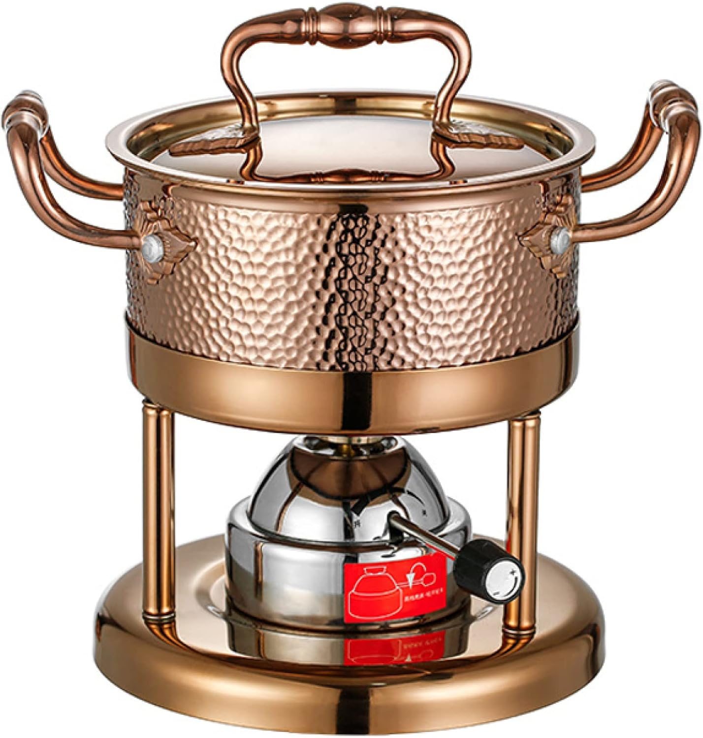 Hot Pot & Shabu Shabu Pot Commercial Gas Gas Furnace Stainless Steel Soup Pot