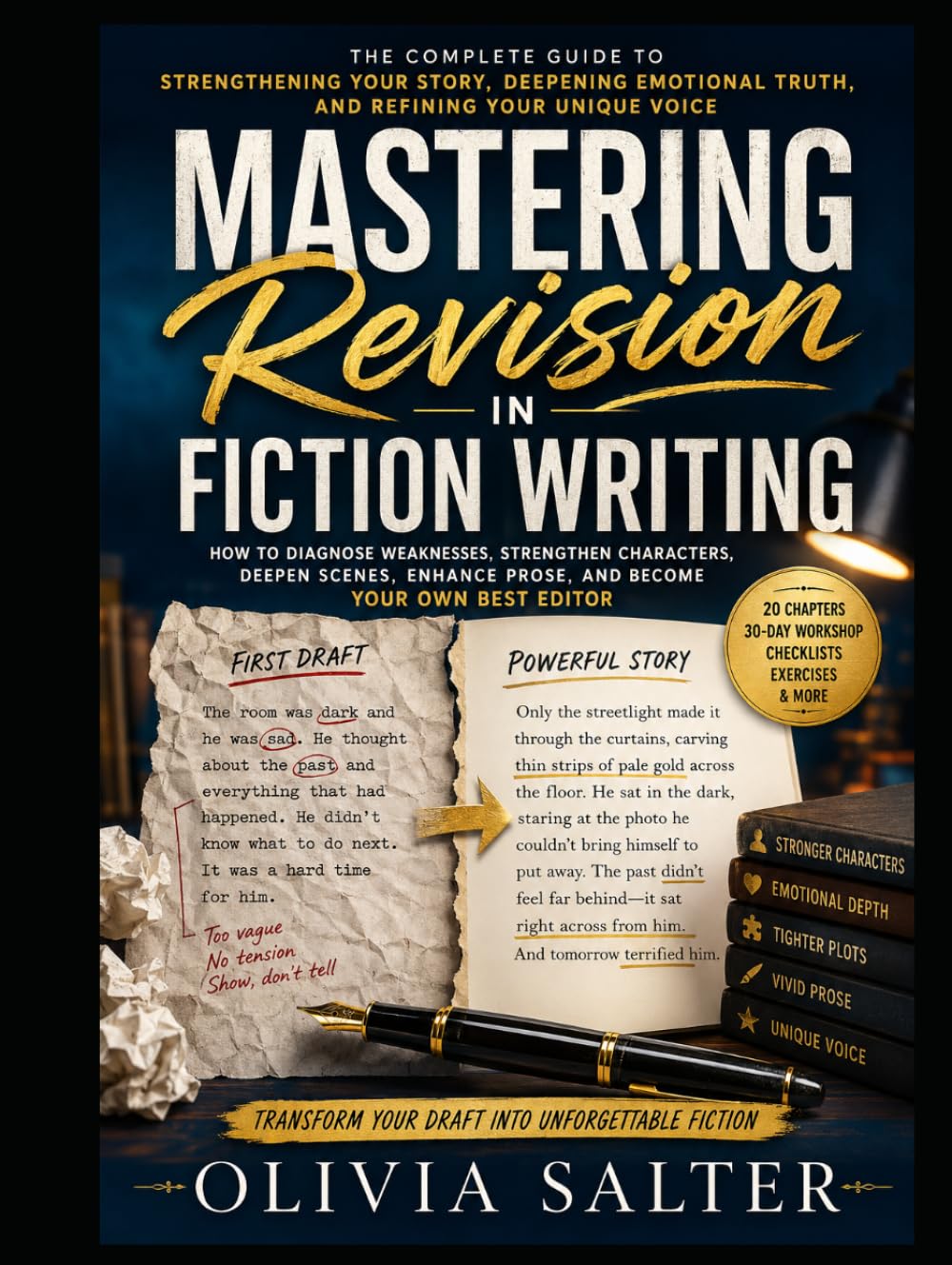 Mastering Revision in Fiction Writing: Advanced Self-Editing Techniques for Strengthening Characters, Scenes, Emotional Truth, and Prose While ... Modern Fiction Writing Masterclass Series)