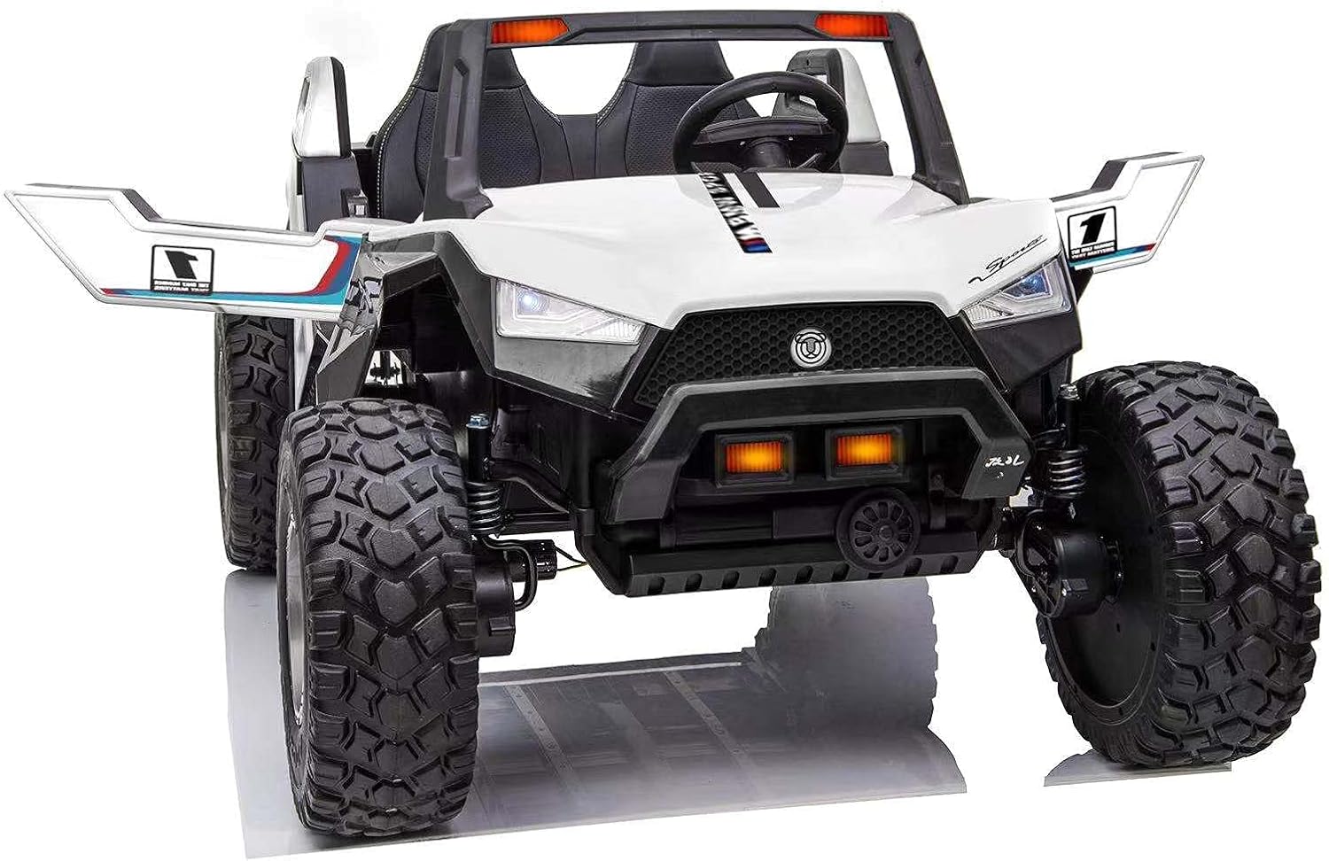 VOLTZ TOYS 2 Seater 24V Ride on UTV, Realistic OffRoad Dune Buggy UTV