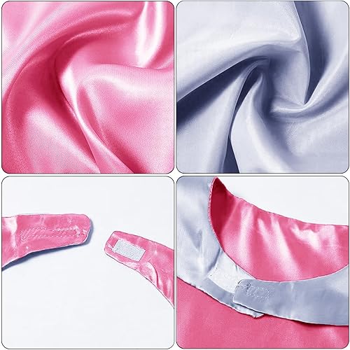 Miniatura 7 de Naichuo Capa de superhéroe con máscara, disfraces de doble cara para Halloween, Navidad