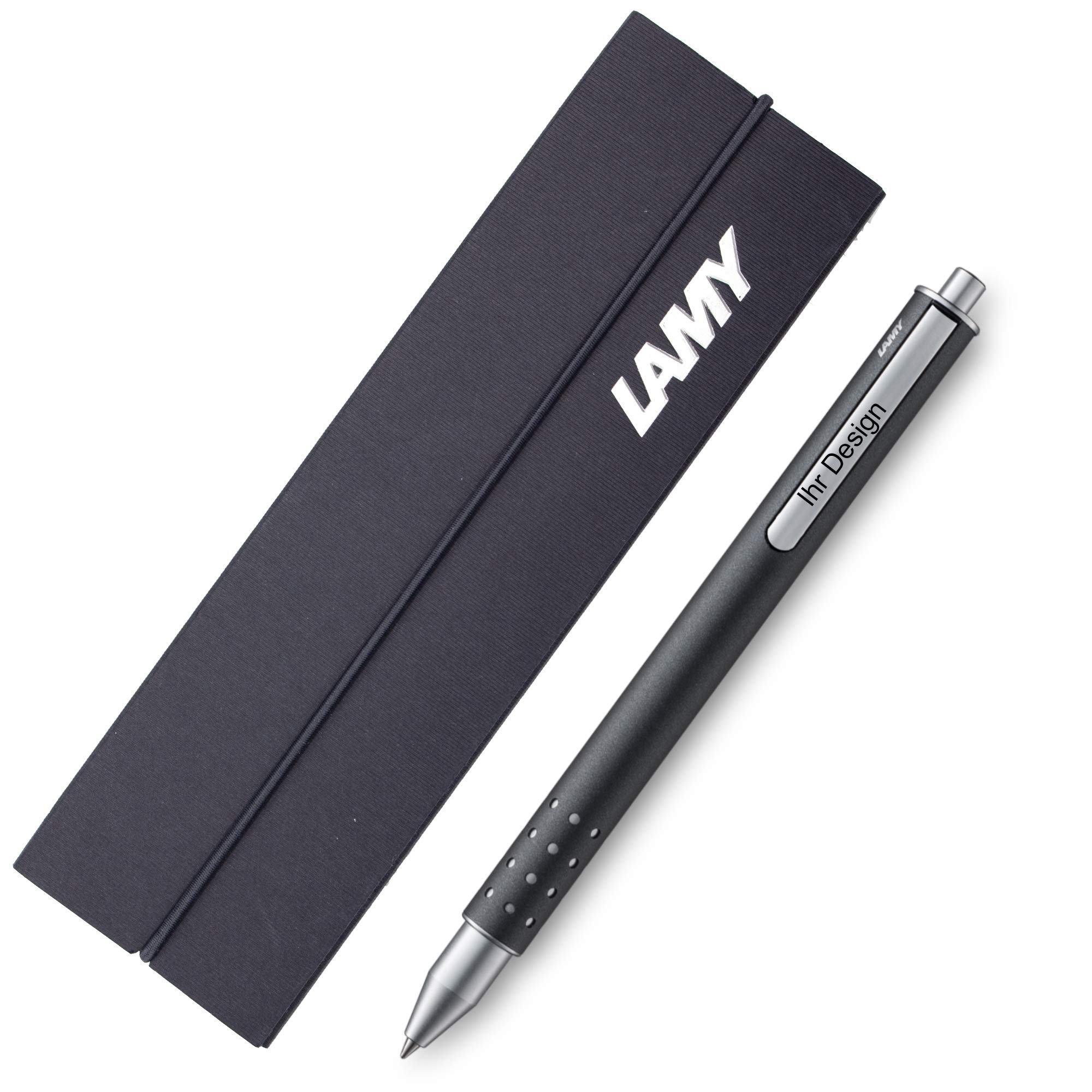 Lamy Tintenroller swift Modell 334, anthracite, mit Gravur (Lasergravur), E119