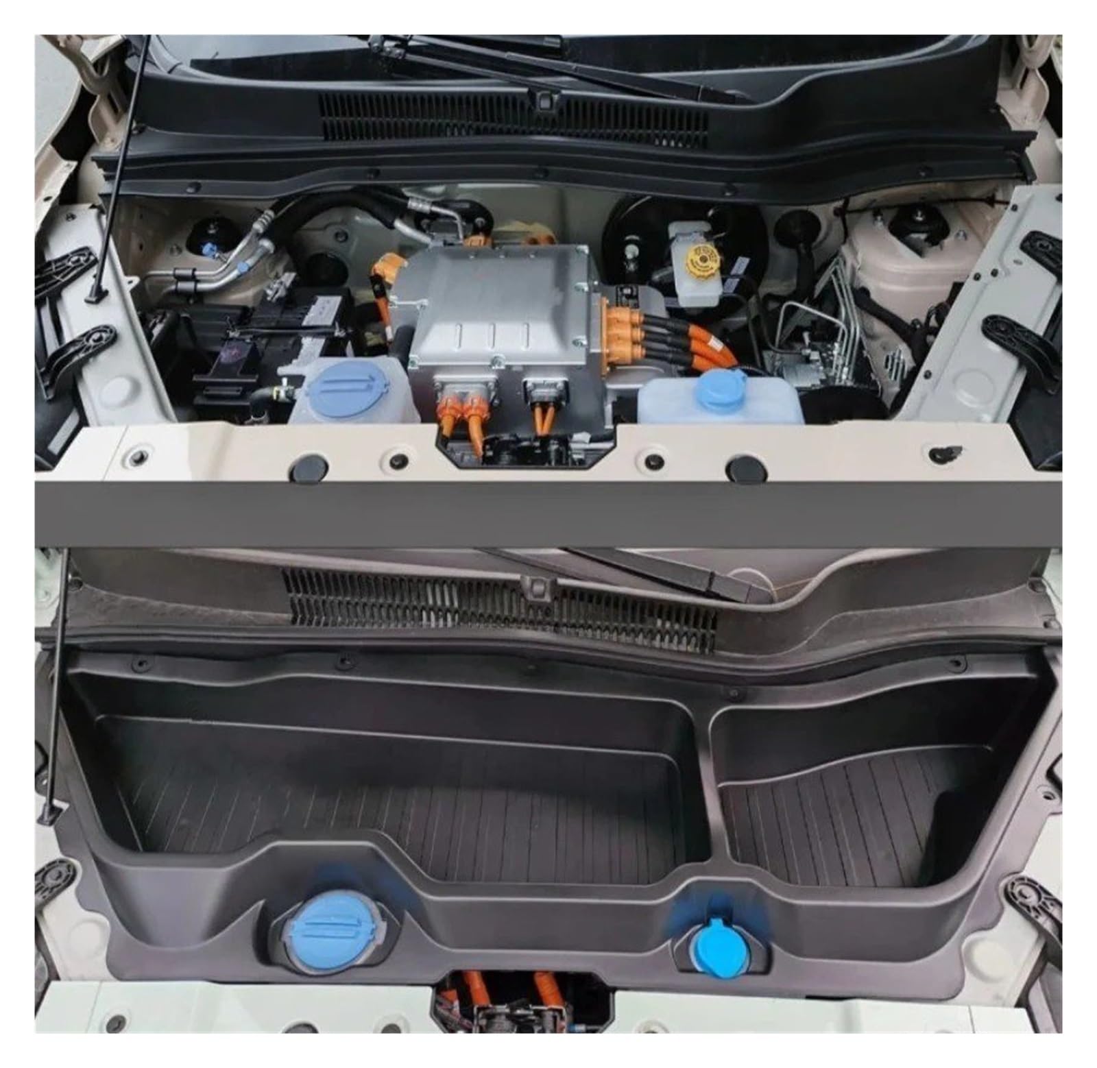 Organizer Scatola per Leapmotor T03 2024 2025 2026 Scatola Portaoggetti per Bagagliaio Anteriore Protezione AntiGraffio per Cofano Motore Parti Styling Esterne Contenitore Console Centrale