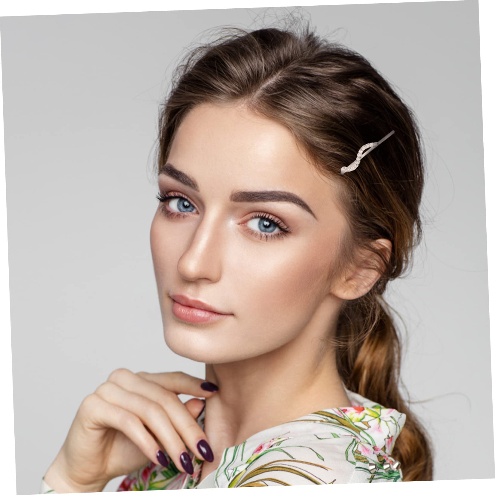 FOMIYES 60stücke Haarklammern Mit Strasssteinen Elegante Haarspangen Für Damen Und Mädchen Für Dickes Haar Glitzernde Haarnadeln Für Besondere Anlässe Und Alltagslooks