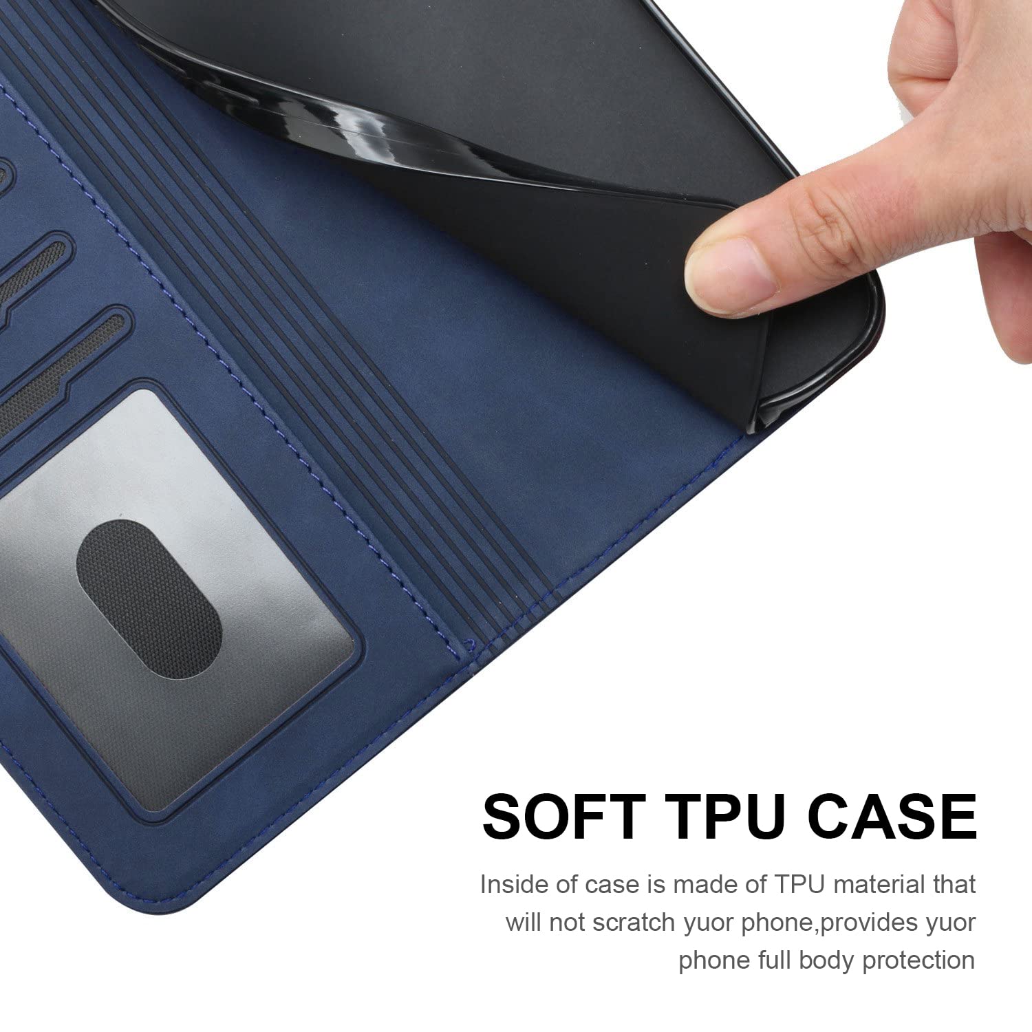 Custodia Pelle Pu Magnetica Honor 90 Leather Folio Cover Per Honor 90, Goffratura A Mandala Custodia Con Supporto E Slot Carte