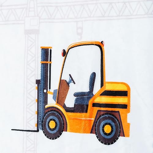 Miniatura 5 de Manta de franela para camión, manta suave y mullida para vehículos de construcción, para cama, sofá, decoración de sofá, 50 x 60 pulgadas, apta