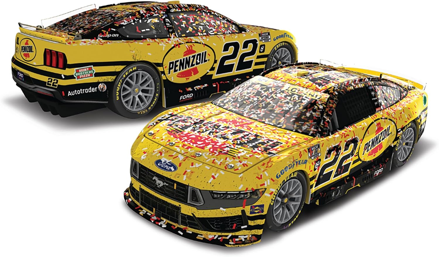 Lionel Racing Joey Logano 2024 Las Vegas No. 22 Race Win ARC 1:24 Scale HO Diecast Car