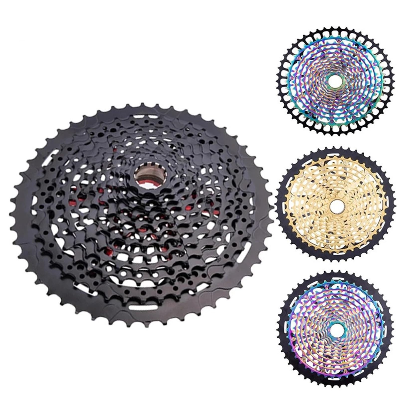Cassette MTB XD ULT De 12 Velocidades, 9-50 Dientes, Acero CNC, V, Rueda Libre, 9x50, Rango Piñón del 556%, Piezas Ciclismo K7 Sprocket Speed Cassette(XD 12s 9-50 ULT Pro)