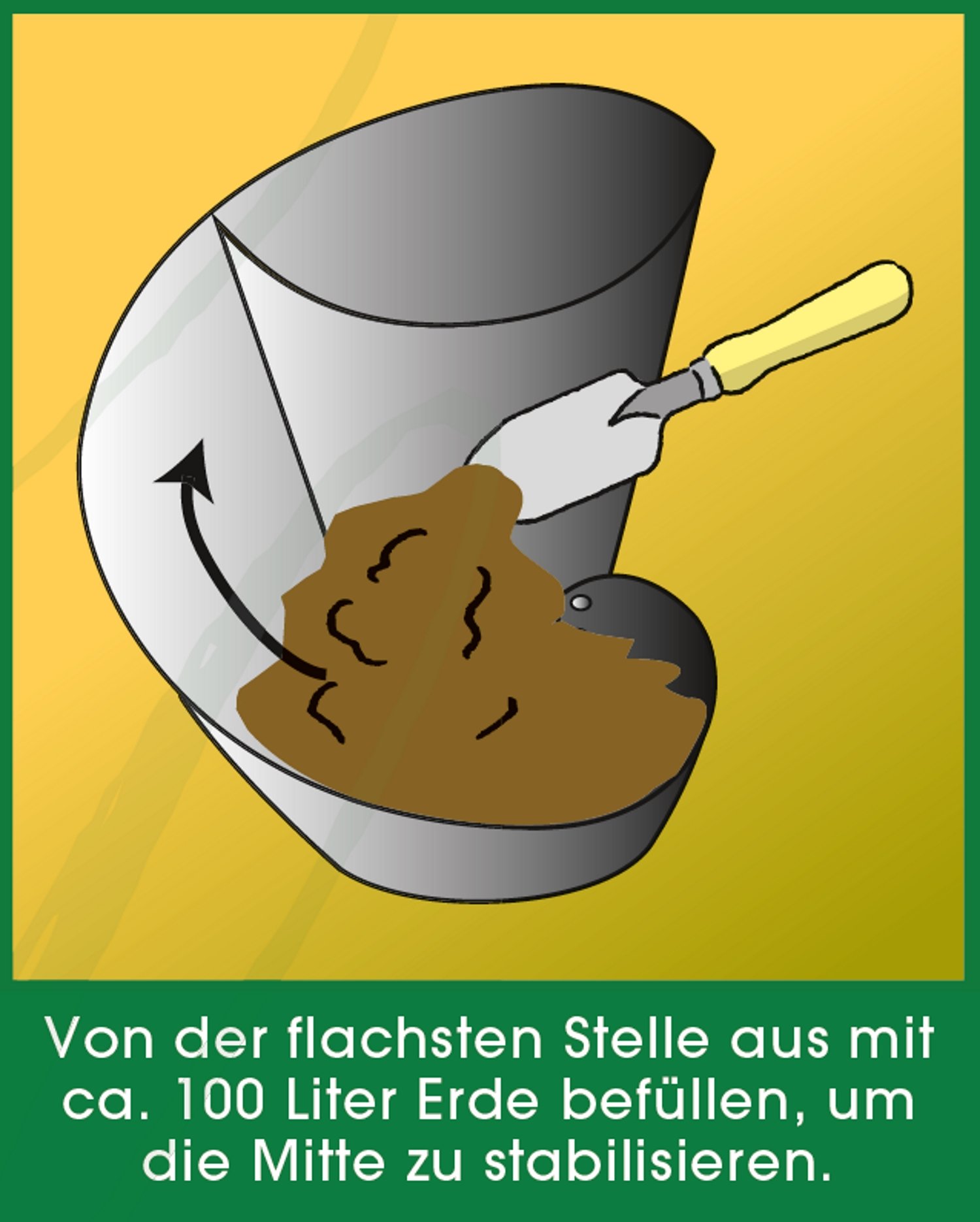EXCOLO Kräuterspirale Hochbeet Kunststoff Anthrazit Grau RAL 7016 – Kräuterschnecke Pflanzbeet Kräuterbeet Garten Spiralbeet wetterfest leicht aufbaubar ohne Boden