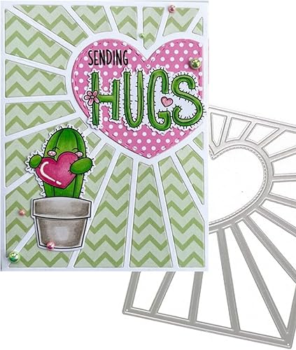 Miniatura 5 de Dezapuby Troqueles de corte de metal para hacer tarjetas troqueladas, kit de álbumes de recortes, álbum de fotos de papel para bricolaje,