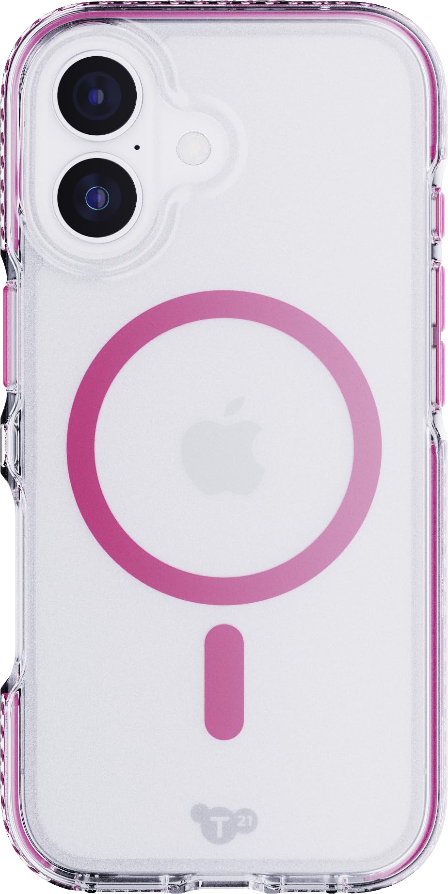 Tech21 Apple iPhone 17 EvoCrystal with MagSafe Cyber Pink