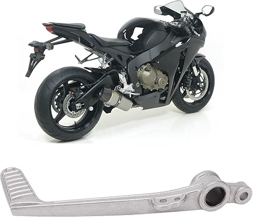 Miniatura 4 de Pedal de freno trasero, pedal de freno trasero de aluminio CNC, reemplazo de palanca de pie de motocicleta plateada para CBR1000RR 20082011