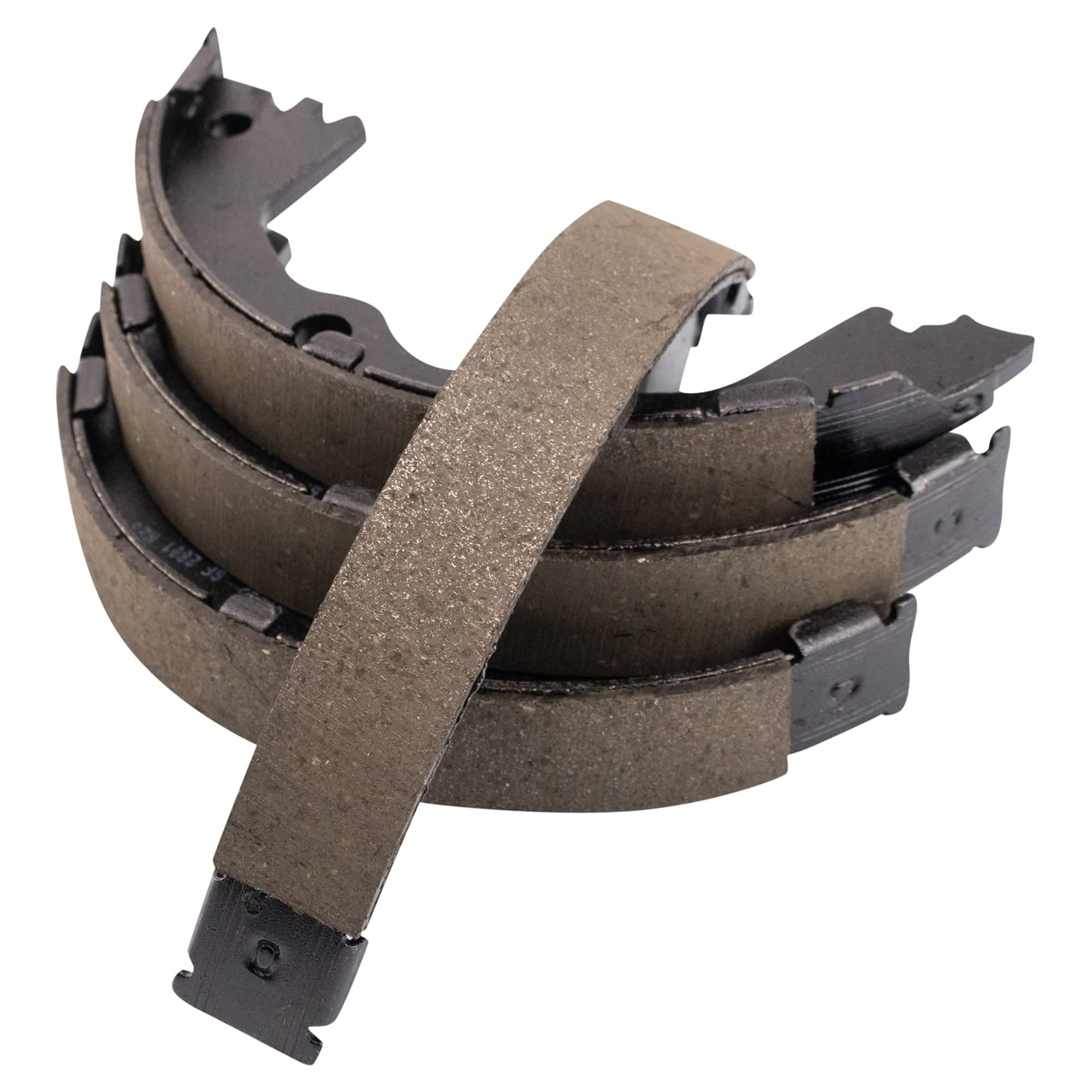 TRQ Rear Parking Brake Shoe Set