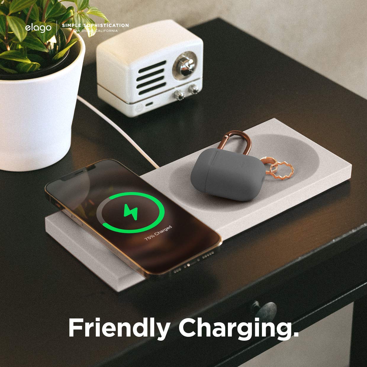 Magnetic Wireless Charger Tray 