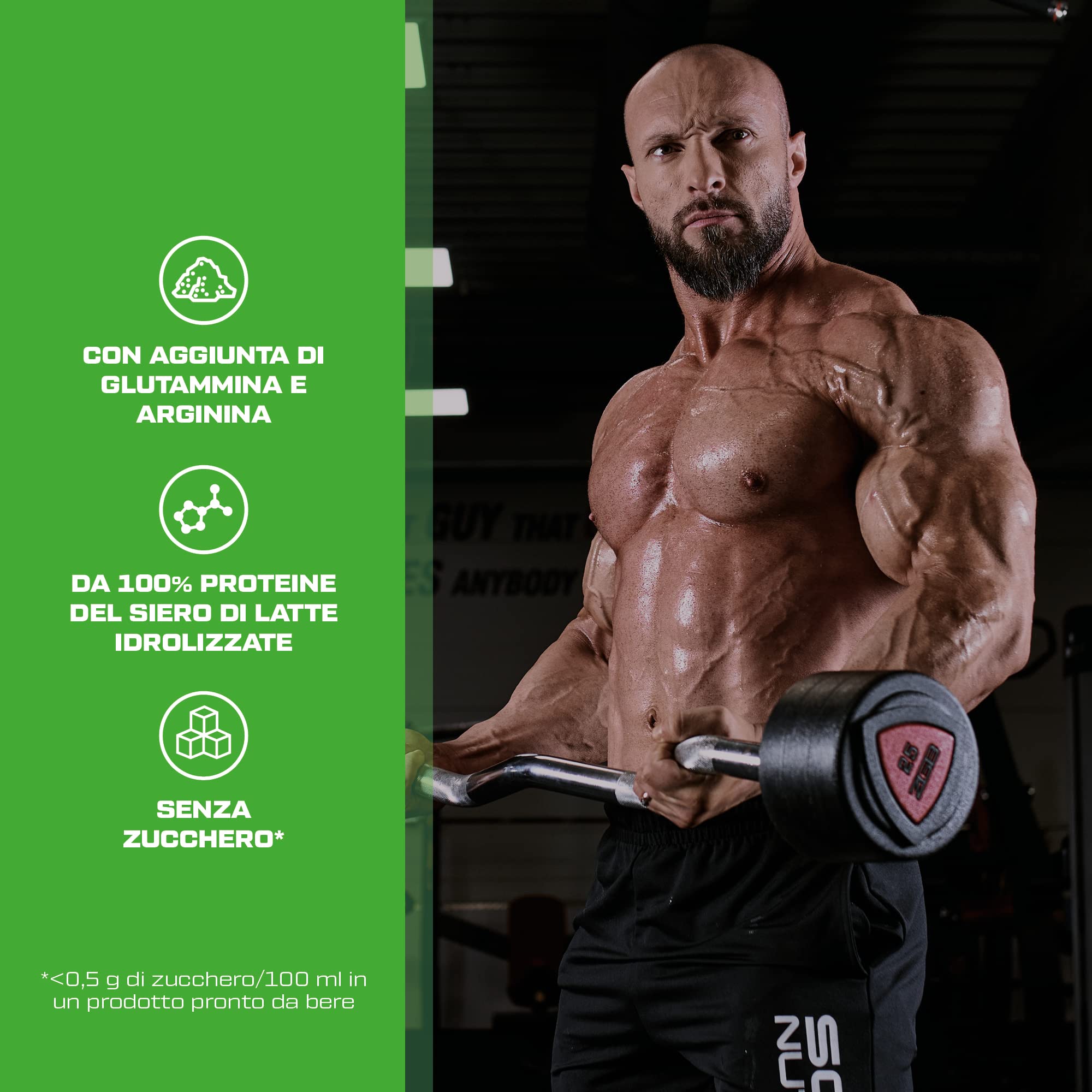 Scitec Nutrition 100% Hydro Isolate - Sieroproteine idrolizzate in polvere | Proteine a rapido assorbimento per la massa muscolare - Con L-Glutammina e L-Arginina - Senza glutine - 2000 g, Cioccolato