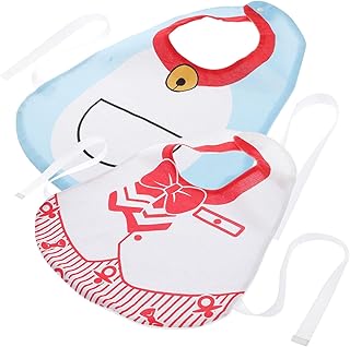 Toyvian 2 Pcs Children's Bib Baby Bibs Bibs Drool Bibs Saliva Towel Feeding Bib Saliva Towel for Baby To