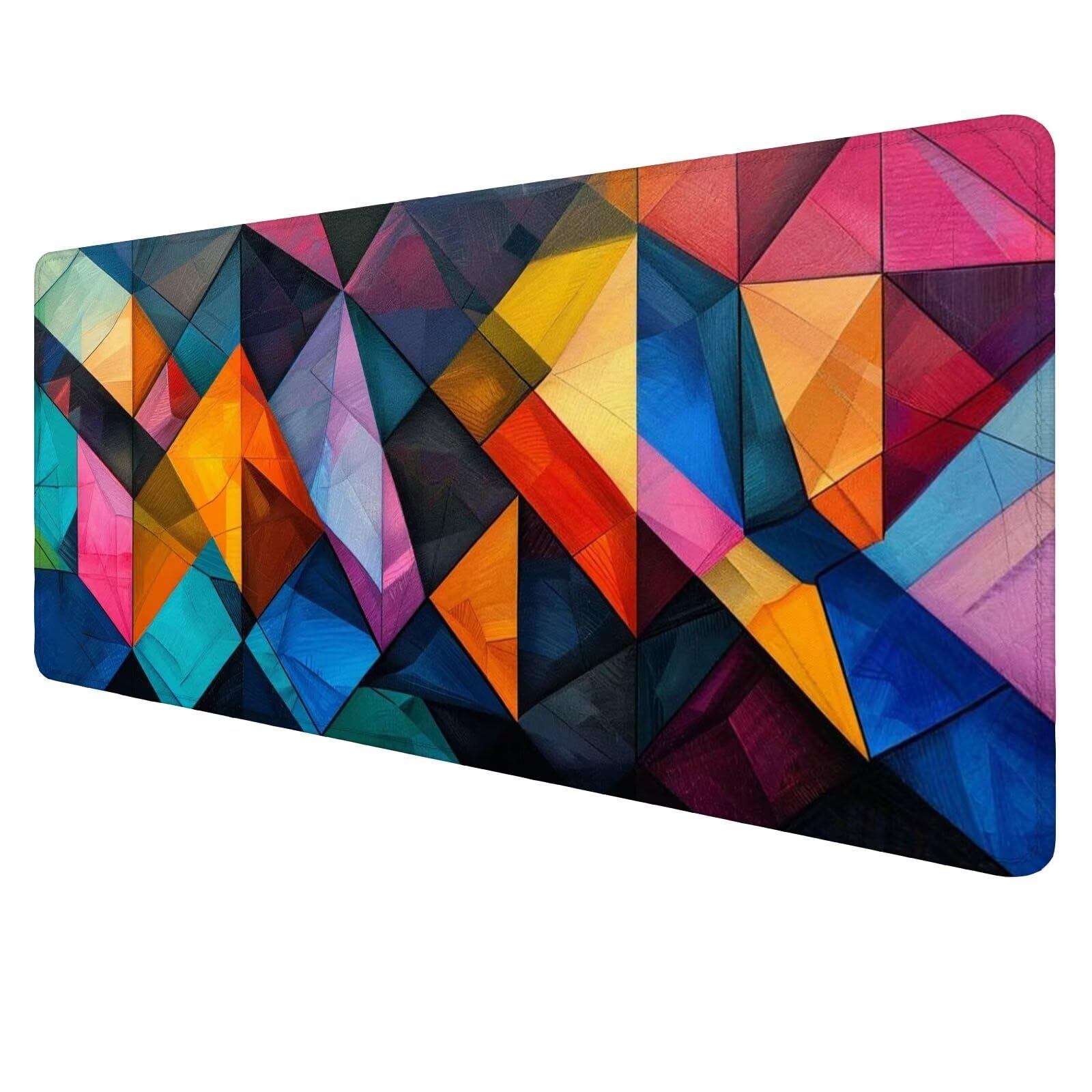 Abstrakcyjna podkładka pod mysz duża podkładka na biurko dla graczy geometria XXL podkładka pod mysz 1600 x 800 x 3 mm niestandardowa podkładka pod mysz, ochraniacz na biurko na biurko do domu