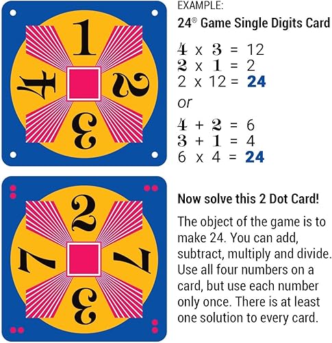 Miniatura 3 de Baraja de 96 cartas: enteros matemáticas juego de cartas