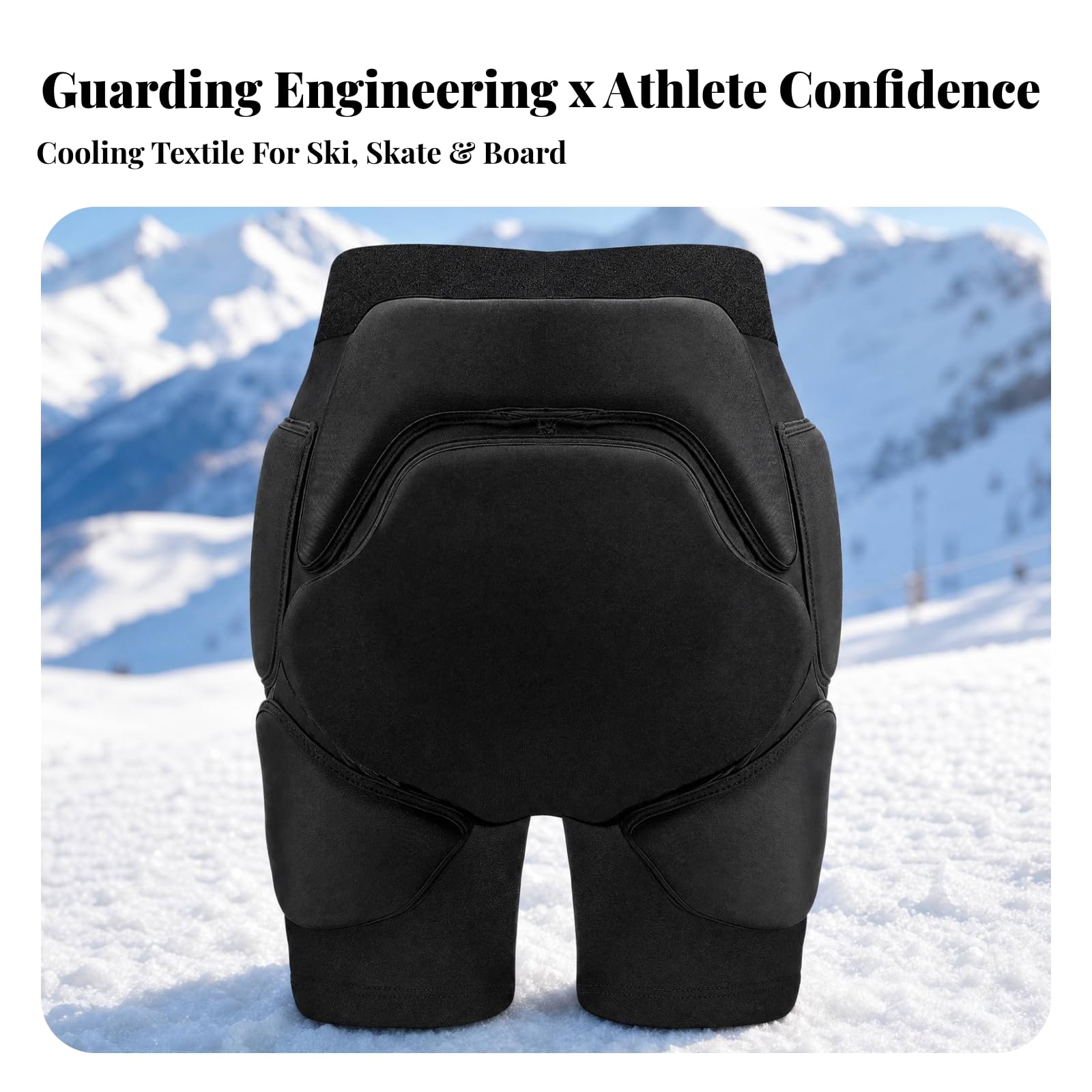 Hose mit hocichtschaumpolsterung gepolstert gepolsterte Hose eng anliegend gepolsterte Shorts für Training , XXS