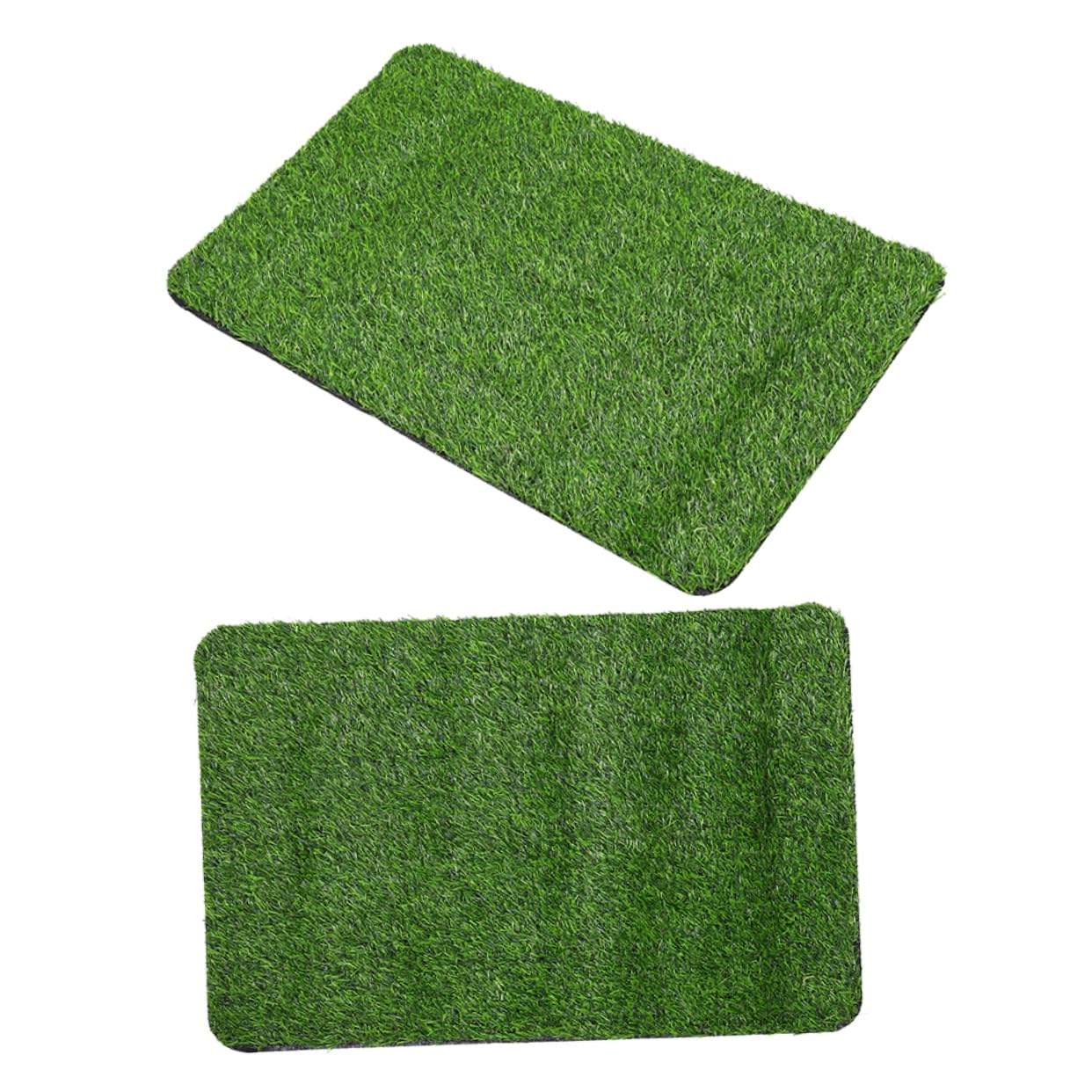 Tapis de gazon synthétique facile d'entretien en fibres résistantes pour chiens