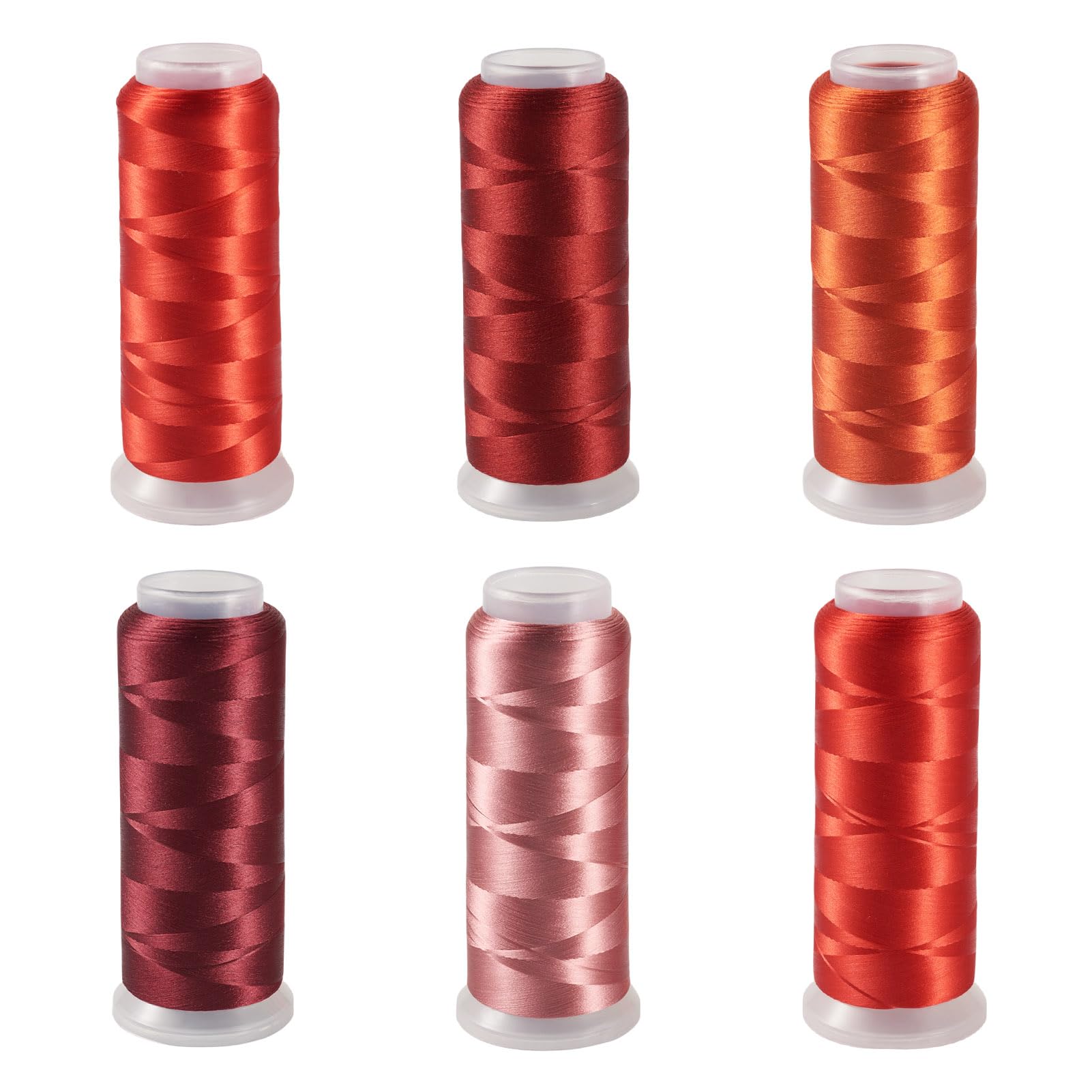 Fil à coudre rouge point de croix Craftdady pour crochet tricot broderie soie velours 0.3mm