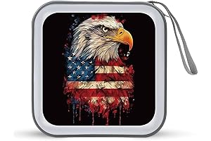 American Flag CD Storage Case