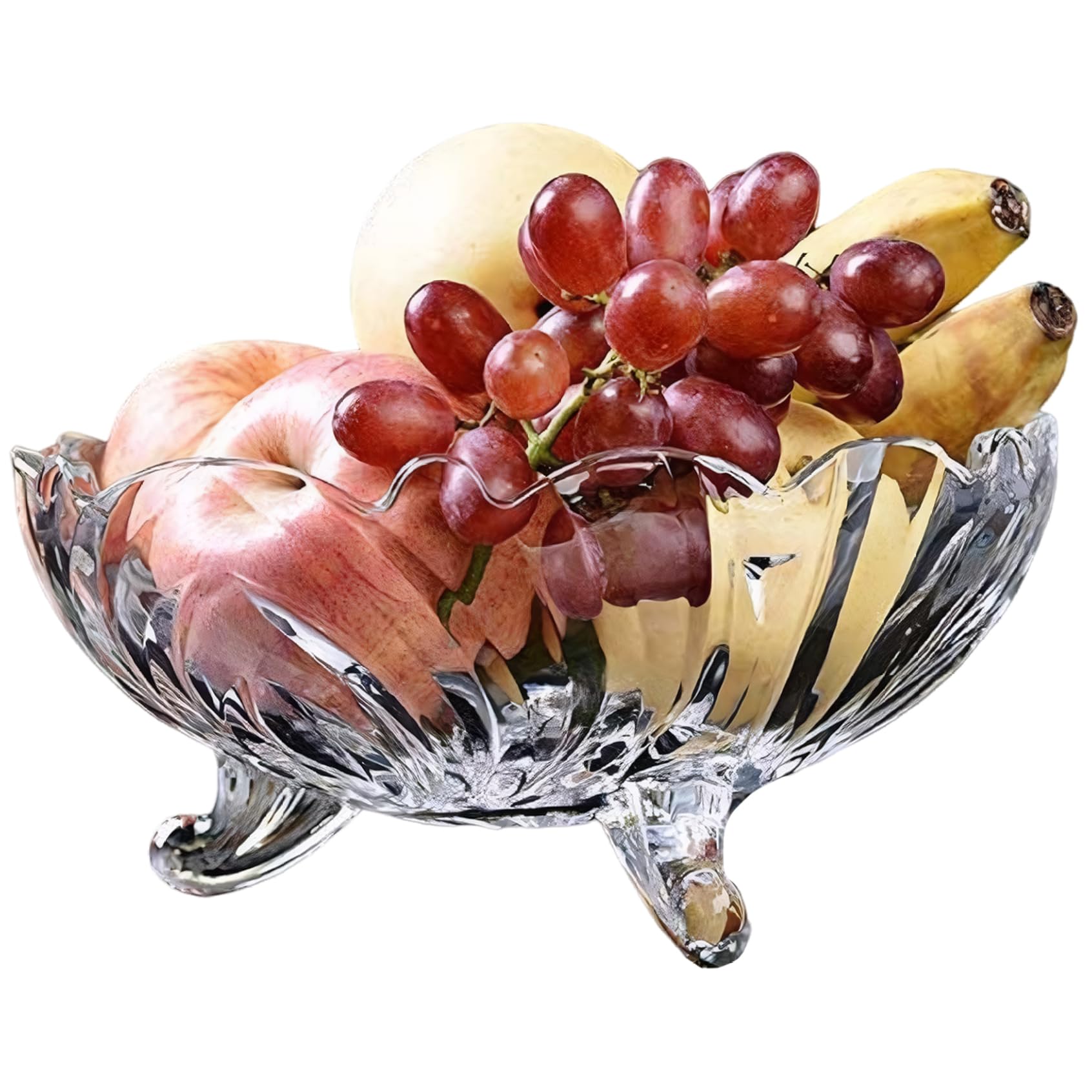 Fruits en verre pour centre de table saladier chic repas de famille et brunch