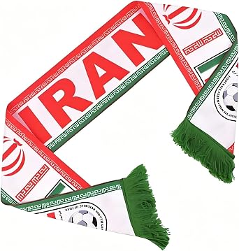 2026 World Cup National Team Scarf Football Fans Accessory-Soccer Match Double Sided Scarf Supporter Gift