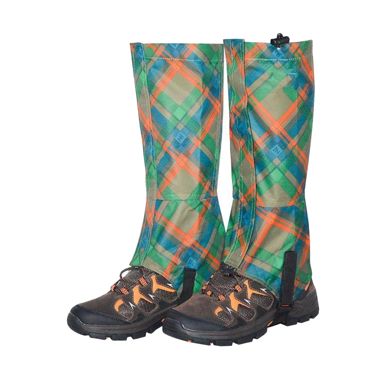 Polainas For Piernas, Polainas For Botas For Caminar, Escalar, Cazar, Esquiar, Polainas For Zapatos Antidesgarros For Hombres/Mujeres, EPI Ideal For Mochileros, Campistas, Escaladores