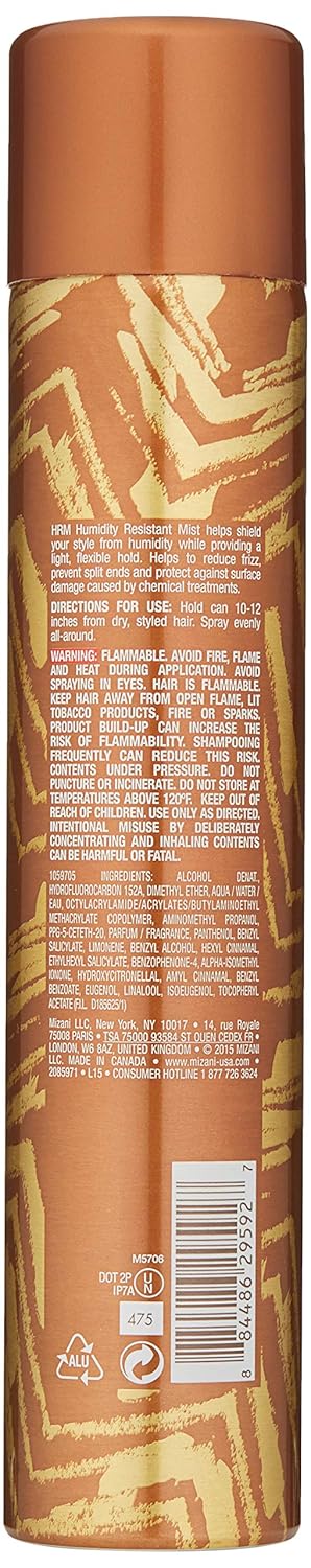 MIZANI HD Shyne Lightweight Hairspray - Weightless, Oil-Free Formula, Shine & Nourishment - Image 2
