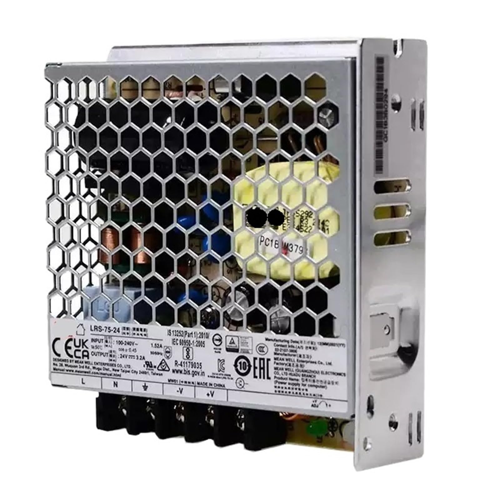 Alimentation à découpage 75 W LRS-75-12 transformateur 12V 6A pour boîtier électrique