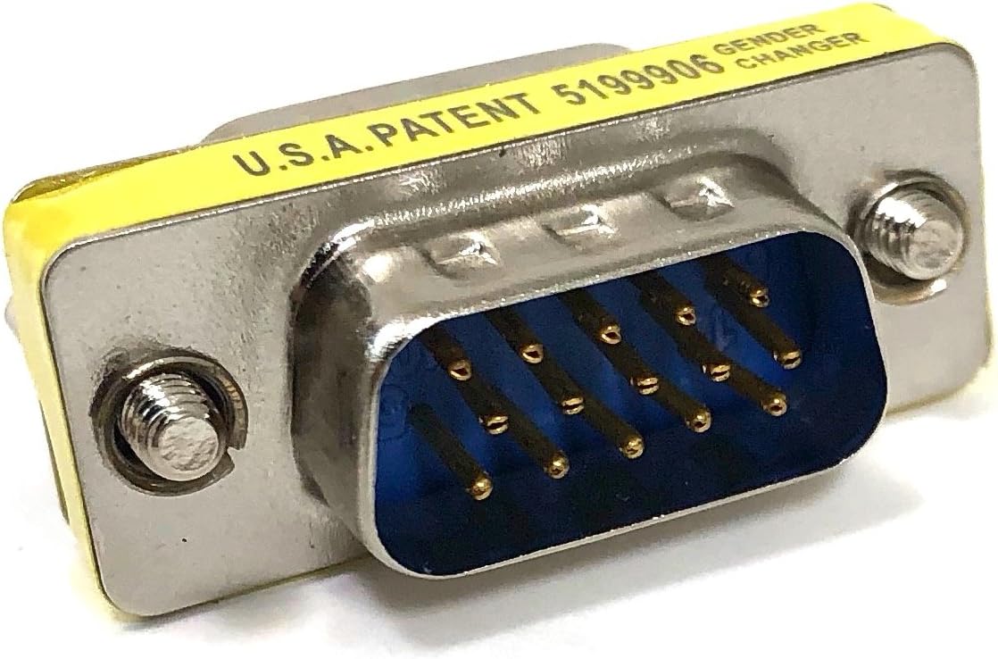 MICRO CONNECTORSInc. VGA HD15 Male To Male Gender Changer(G05-300SL)