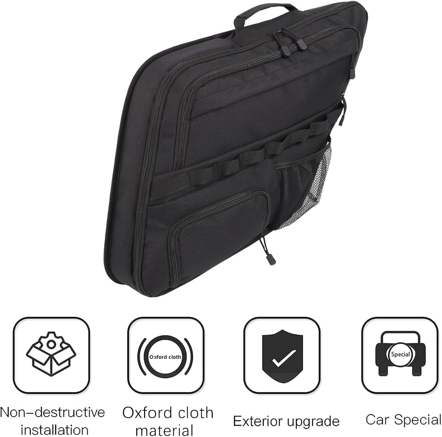 PIUGILH Car Trunk Window Storage Bag Compatible with Honda CRV 2004 2005 2006 Accessories, Car Rear Window Storage Bag Organizer