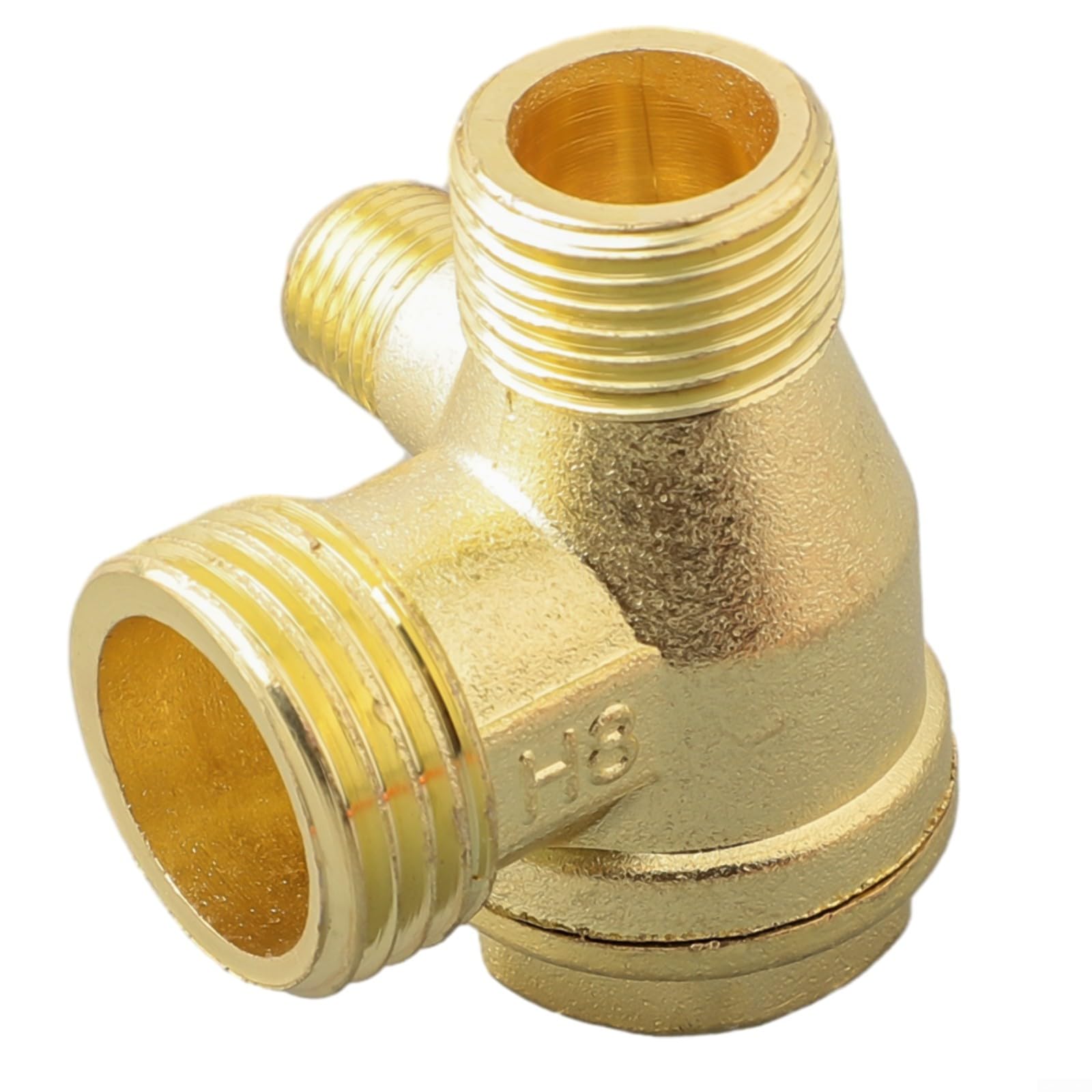 Tubo di scarico 400 mm valvola di ritegno lega di zinco compressore d'aria set 2 pezzi